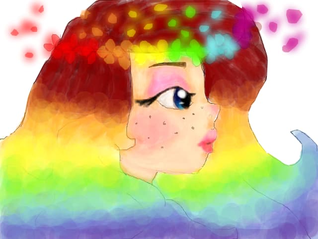 Colorful.