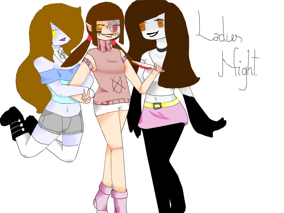 Ane,Lola and Johanna - Ladies night