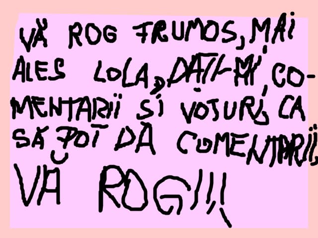 va rog ,frumos ,aati-mi si mie multe comenatrii si votuuri