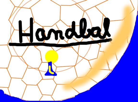 minge de handbal