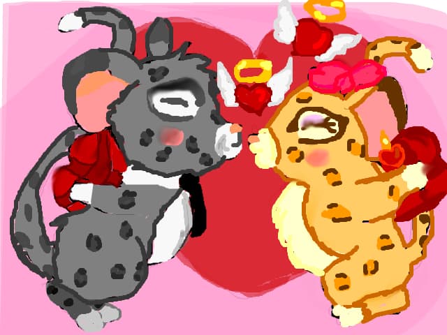 Valentine\'s day cu transformice :3