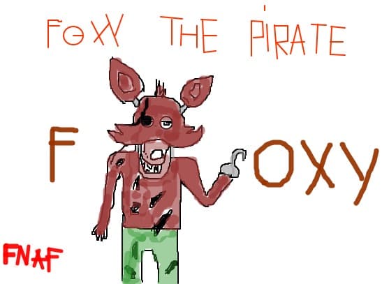 Foxy the pirate