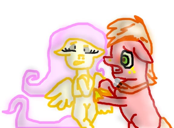 fluttershy x big mac a true love(o iubire adevarata)
