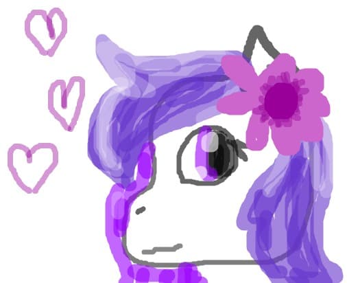 Purple pony