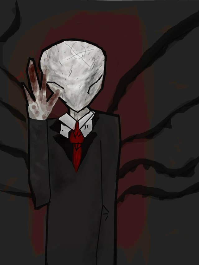 SlenderGrila = My name Tfm SlenderMan Slenderman :3