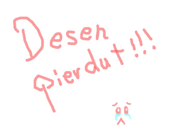 Desen pierdut!!!