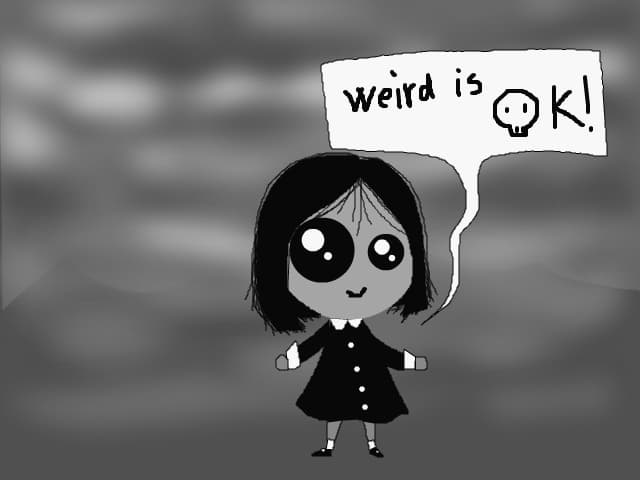 weirdeness is not wrong