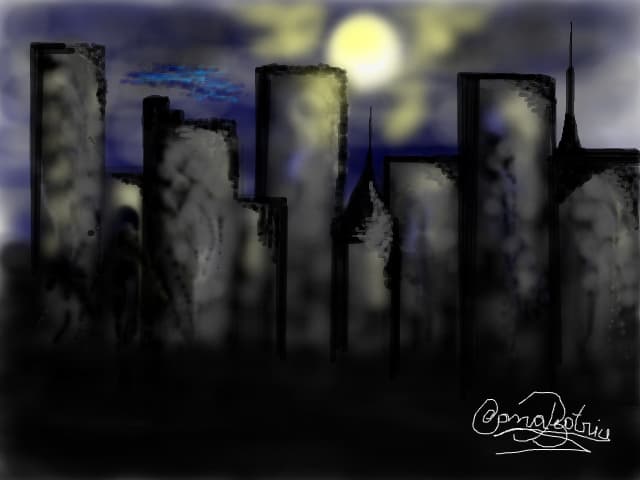 The city