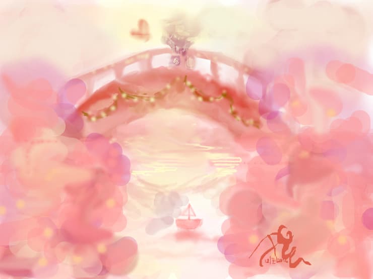 Pink Landscape