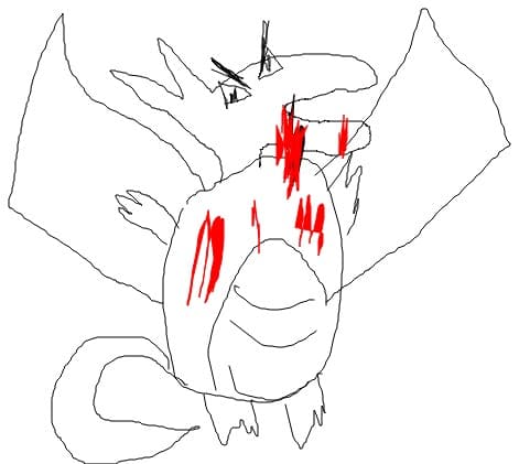 dragon foarte rau (atentie: sange foarte mult)