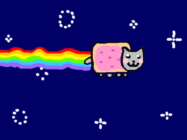 Nyan Cat Lost In Space