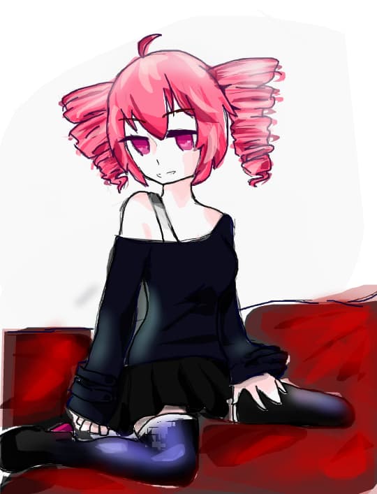 drawing pretty babes at night #2