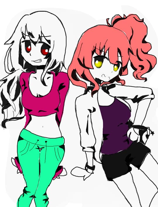 nyo pruna-chan x nyo cinnamon roll