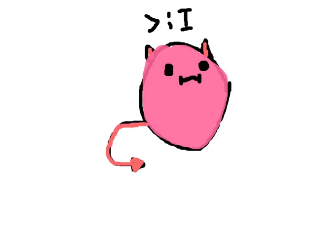 >:I