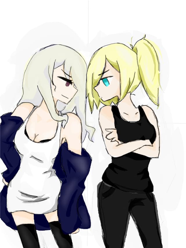 they may look like rivals but they\'re actually lovers