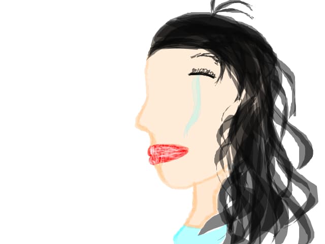 De ce plange?Pentru ca am facut un desen si dupa site-ul m-a scos de pe cont T_T