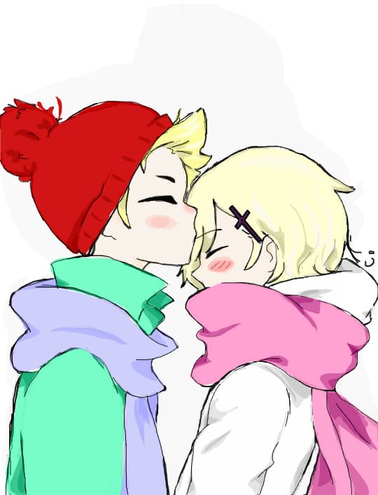 dennor kissies