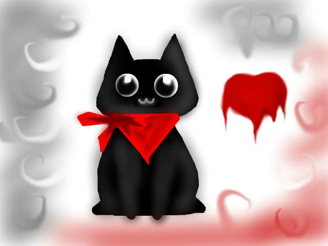 black cat