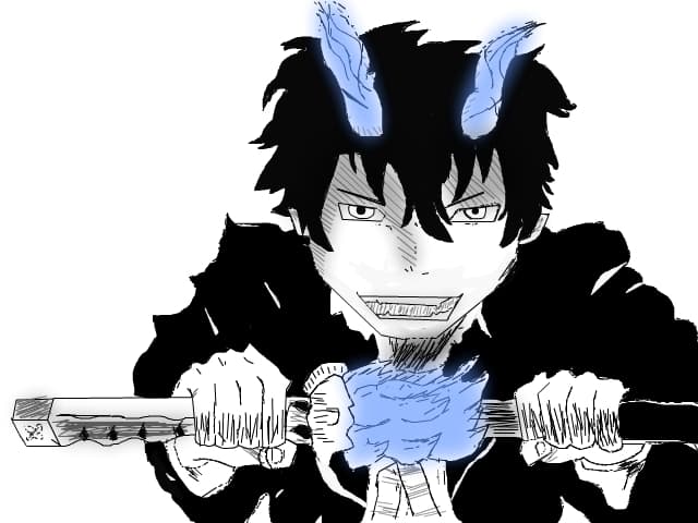 Ao no exorcist- Rin