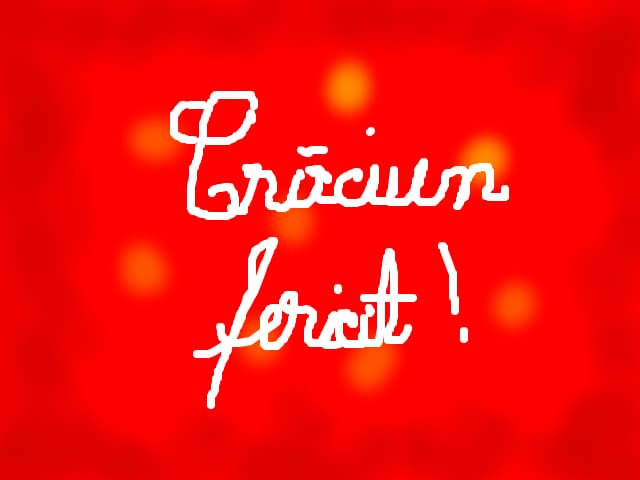 CRACIUN FERICIT!