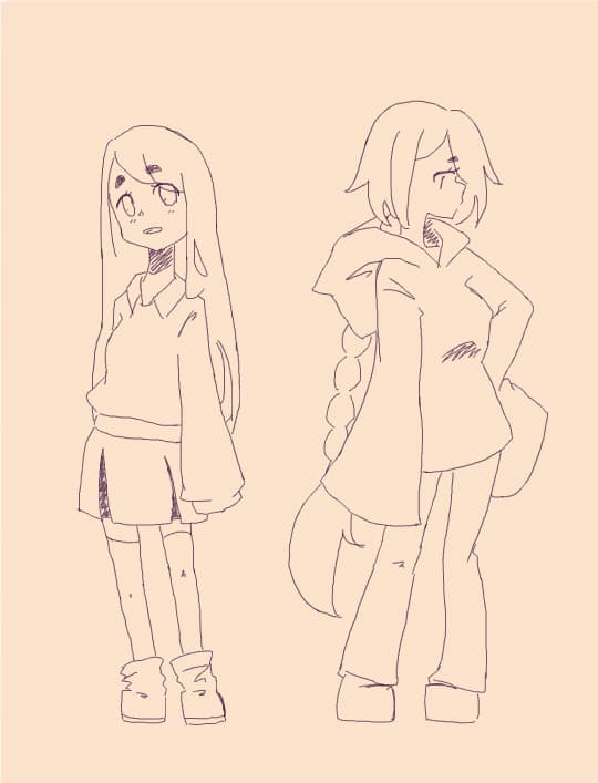 idk i\'m just artblocked and i wanted to draw hk but not alone