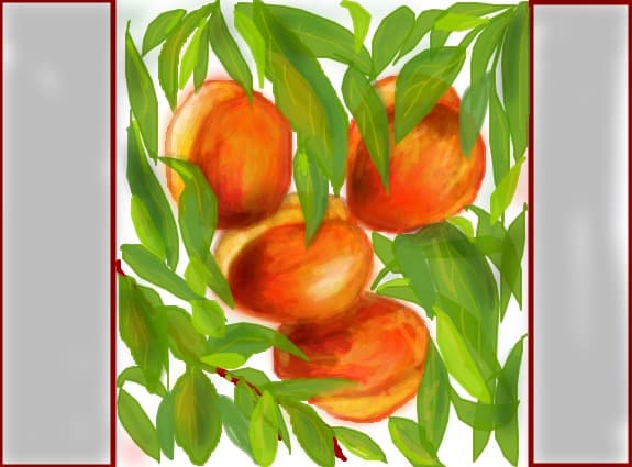 Nectarine coapte