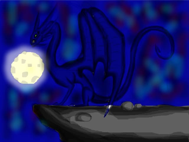 The blue dragon