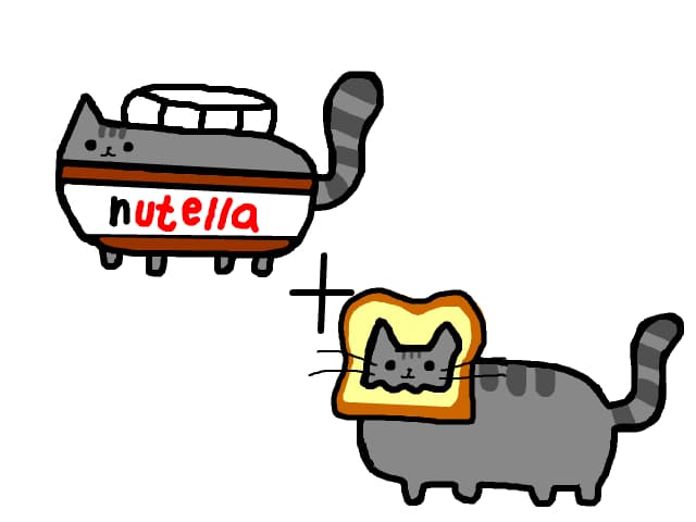 = nutella pe paineeeee <3