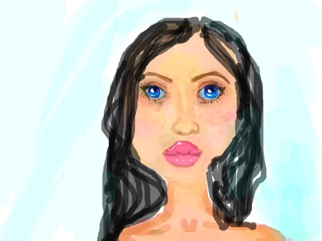 firdt draw after a lot of time here..