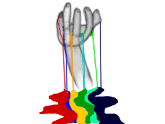 color hand