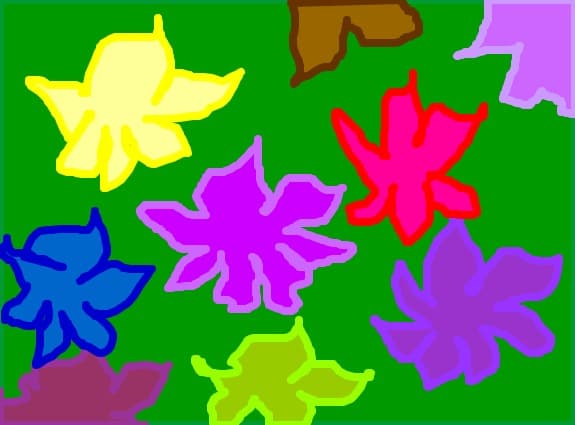 Desen 20834 modificat:flori