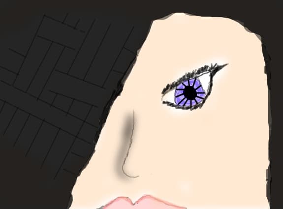 ....a face...