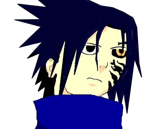 sasuke uchiha....e posedat de orochimaru..;)