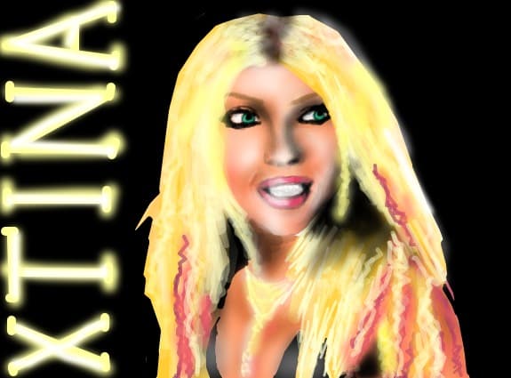 Christina Aguilera, varianta nereusita..