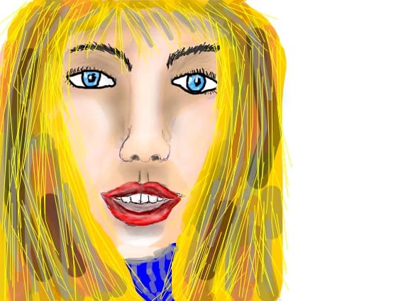 un portret nereusit....