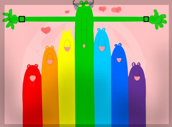 green is the real love:X