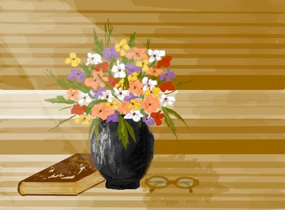 Desen 23532 modificat:flori de camp