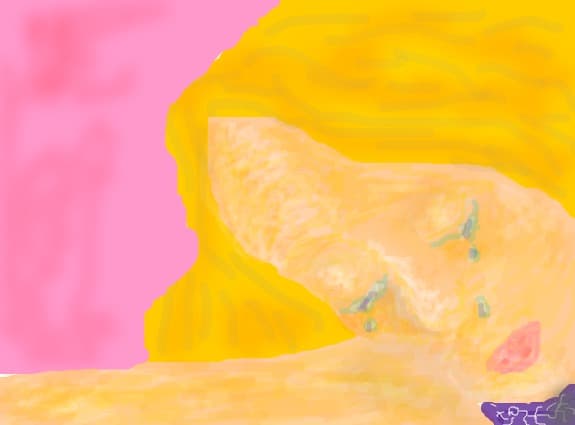 the girl cry
