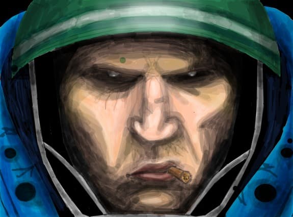...The Veteran Astronaut...