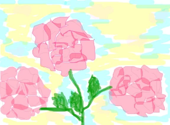 Desen 24666 modificat:flori