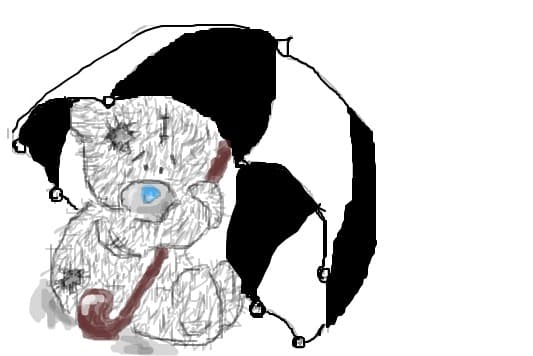 Teddy sad