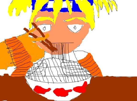 naruto mananca