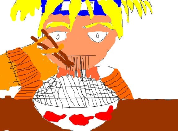 naruto mananca