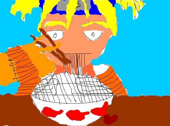 naruto mananca