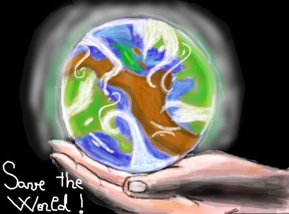 ...save the world...