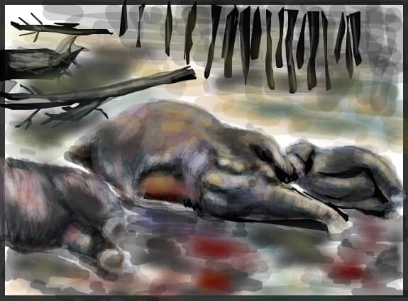 in a few years dead animals ,dead nature
