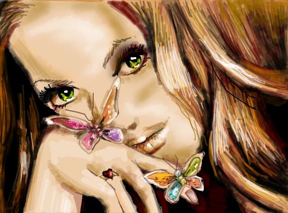 ..butterfly girl 2...