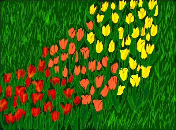 Desen 26257 modificat:flori
