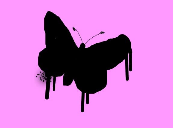 the black buterfly