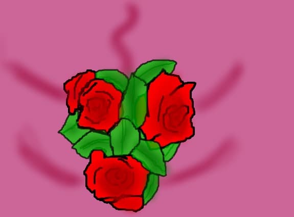 Romantic rose